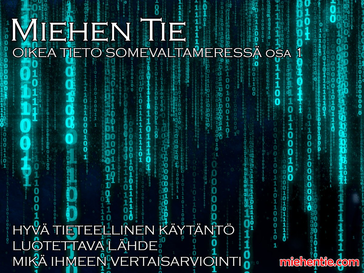 OIKEA TIETO SOMEVALTAMERESSÄ osa&nbsp;1